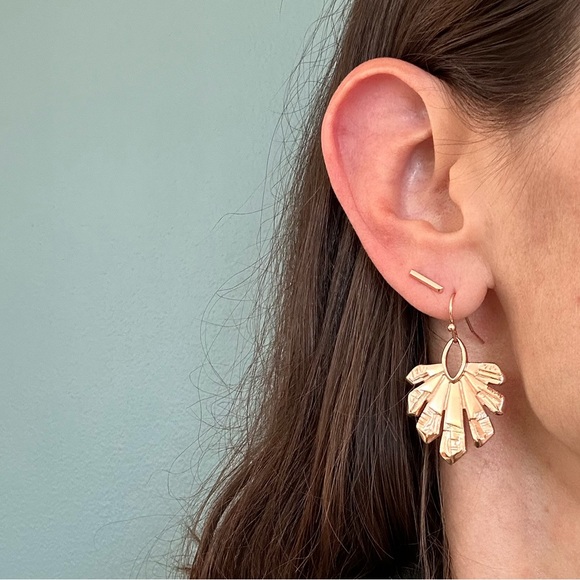 RARE Kendra Scott Rose Gold Drop Earring Prototype - Picture 4 of 4